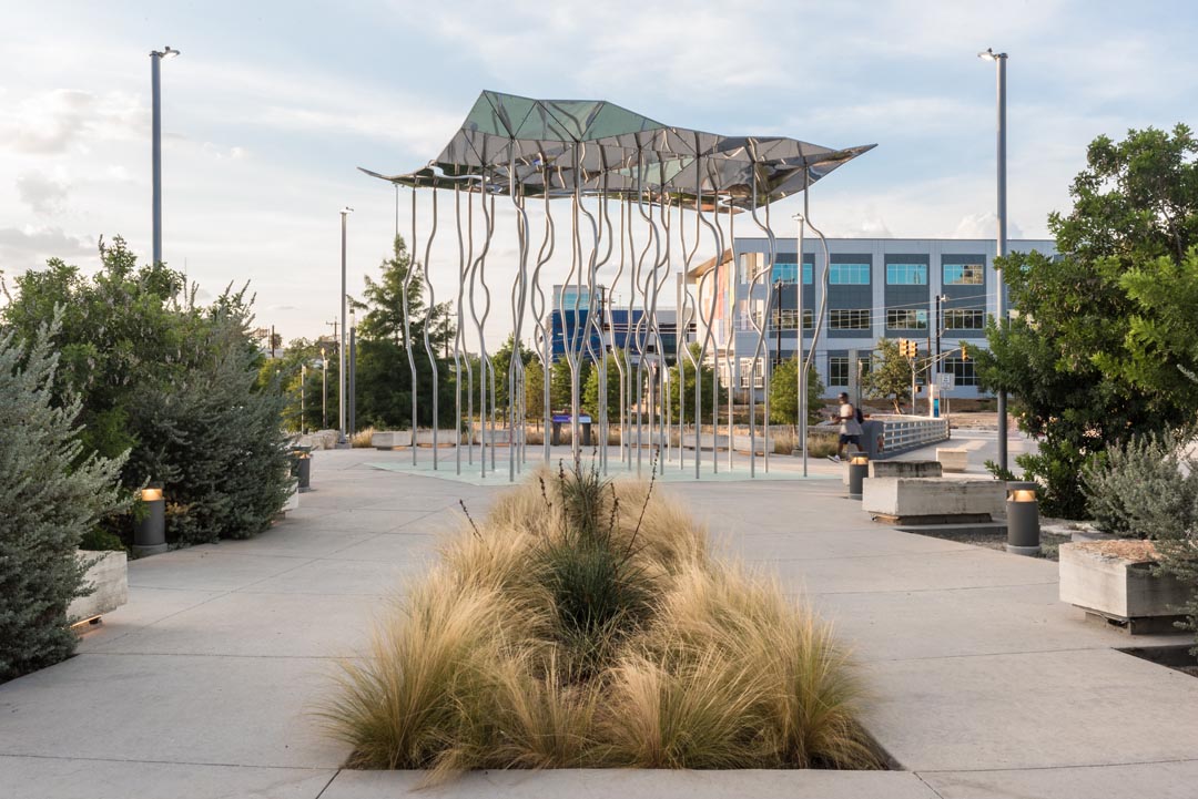 Creek Lines by Bridge
